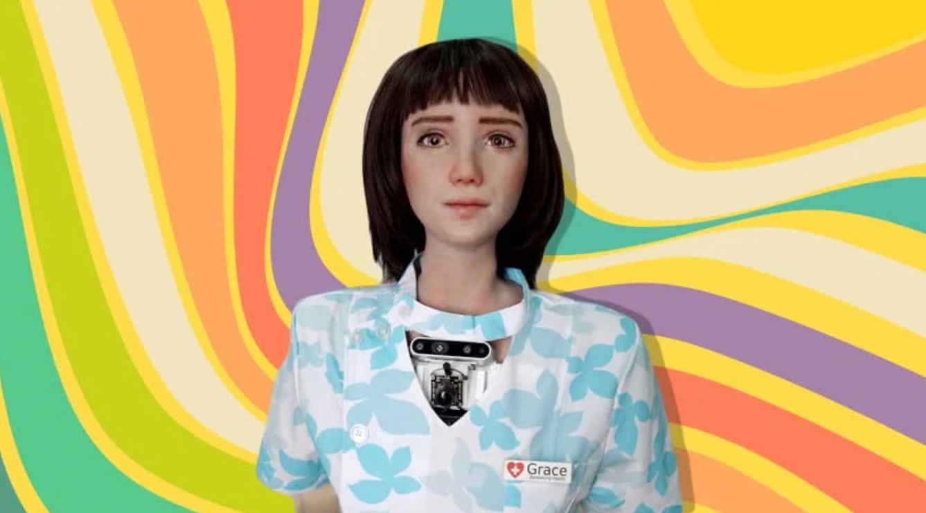 Компания-создатель робота Софии представила новое изобретение — медсестру Грейс