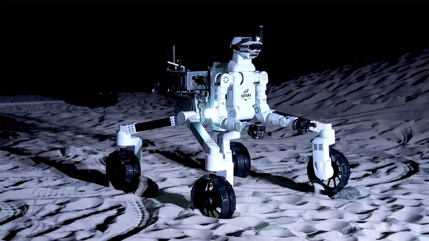 Роботизированный вездеход R1 прошел испытания на симуляторе Луны