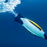 Подводный робот-пингвин Quadroin собирает данные на глубине до 150 метров